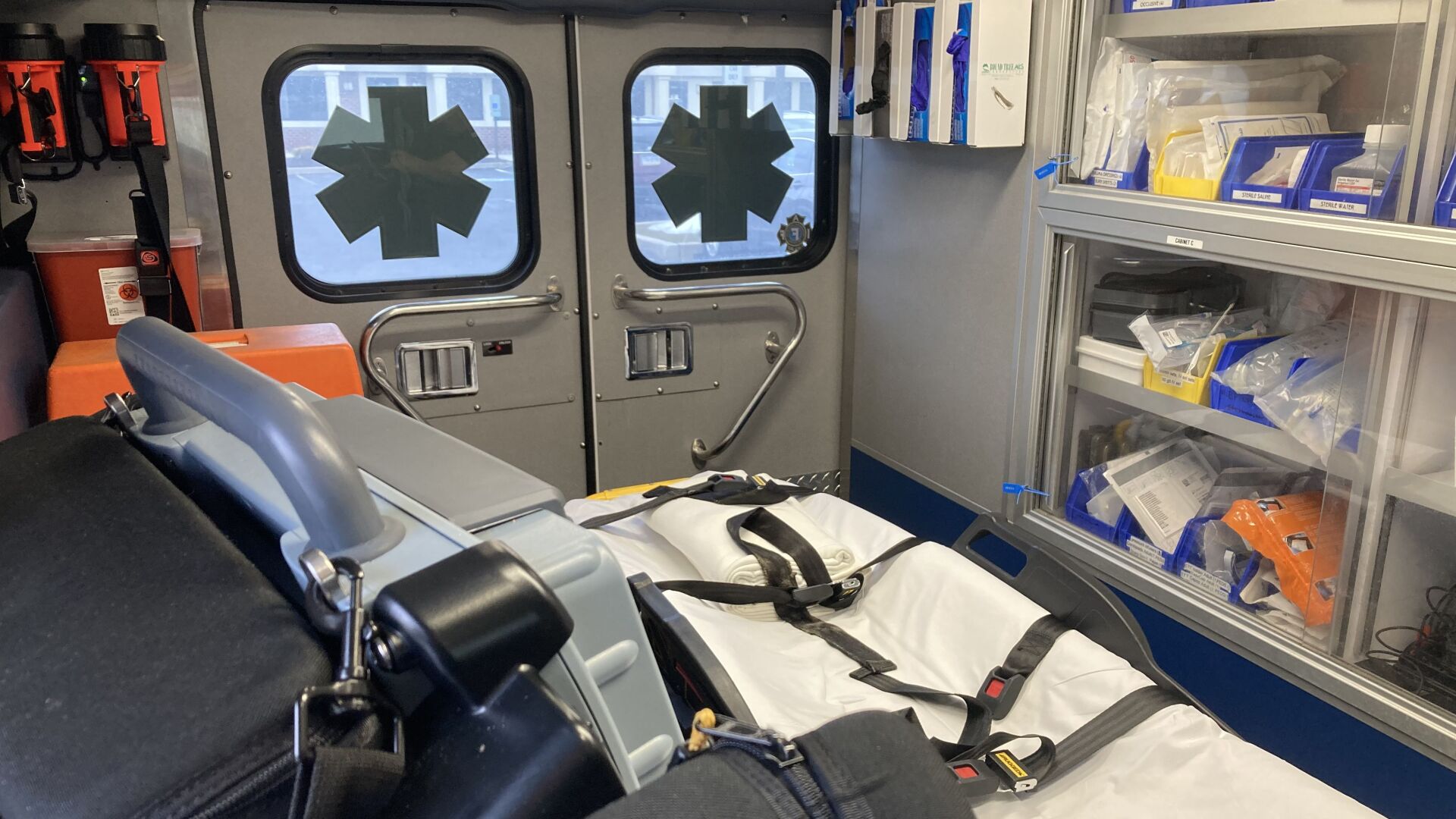 Inside Western Berks ambulance
